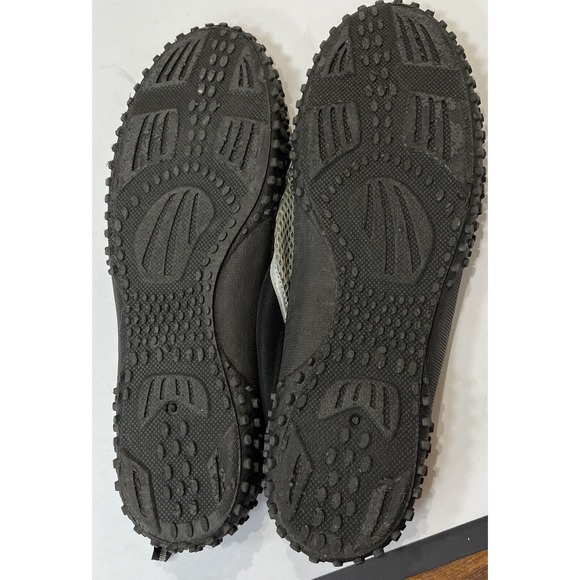 Men’s Water‎ Shoes Black Grey Front Zip Size 13 - Picture 5 of 5